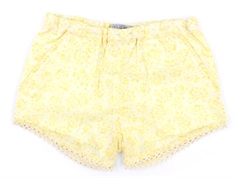 Wheat shorts Ina lemon flowers